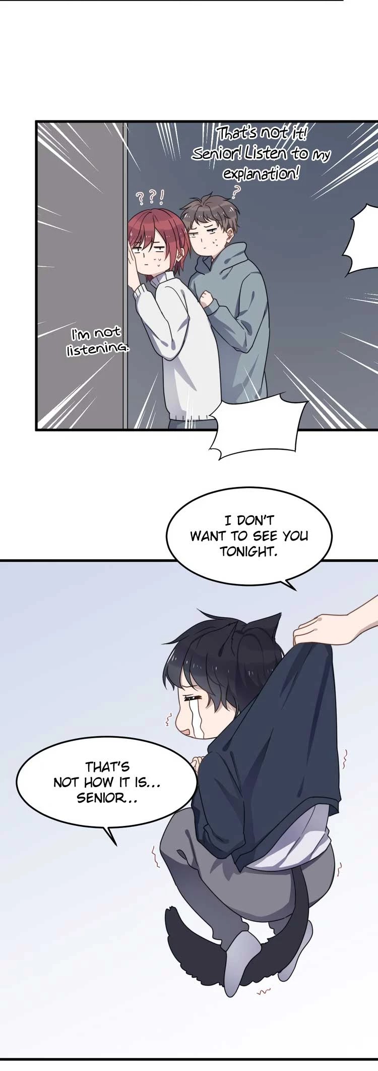 Too Close Chapter 66.5 page 8 - Chapter 66.5: Extra: Little Cutie Chen Ning's Operation Cheating Teammate!