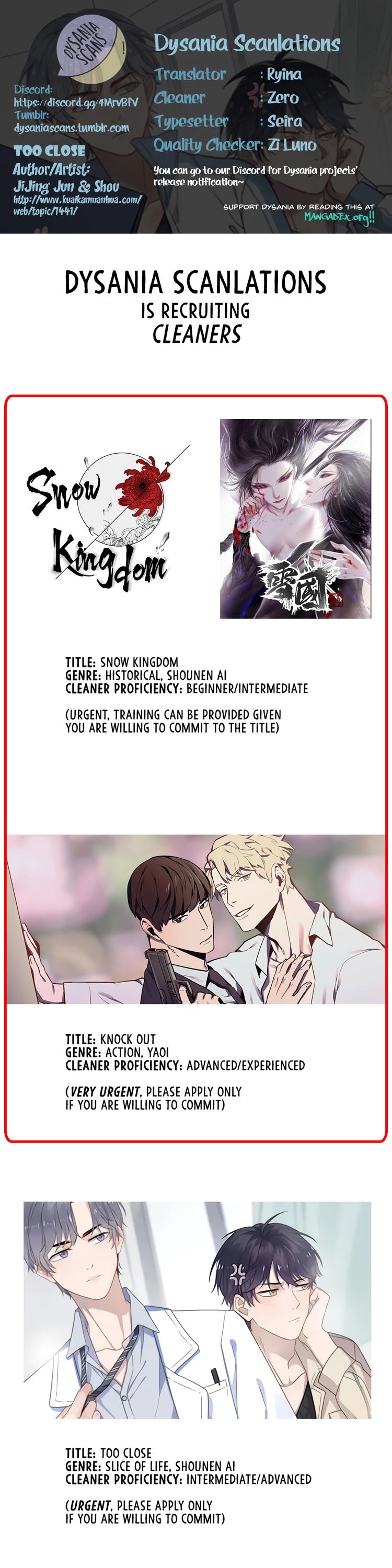 Too Close Chapter 67 page 1 - Chapter 67: A Step Towards Deeper Affections