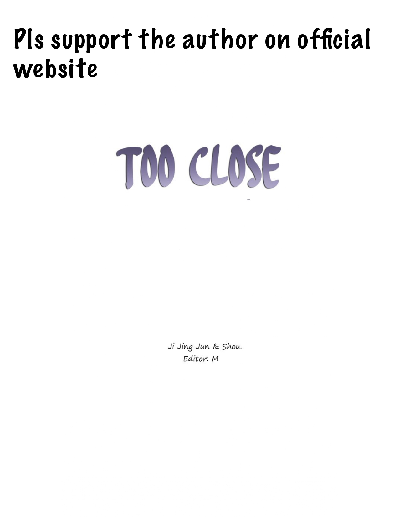 Too Close Chapter 93 page 1 - Chapter 93