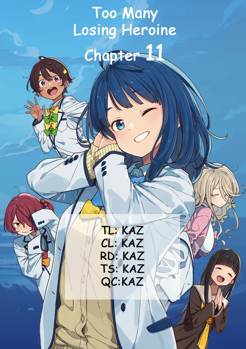 Too Many Losing Heroines! Chapter 11 page 1 - Chapter 11: 11th loss: Chika Komari's withdrawal battle, losing even before the fight