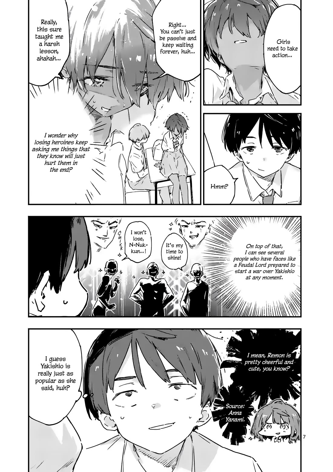 Too Many Losing Heroines! Chapter 12 page 9 - Chapter 12: 12th Loss: If you gaze into a losing heroine, the losing heroine gazes into you