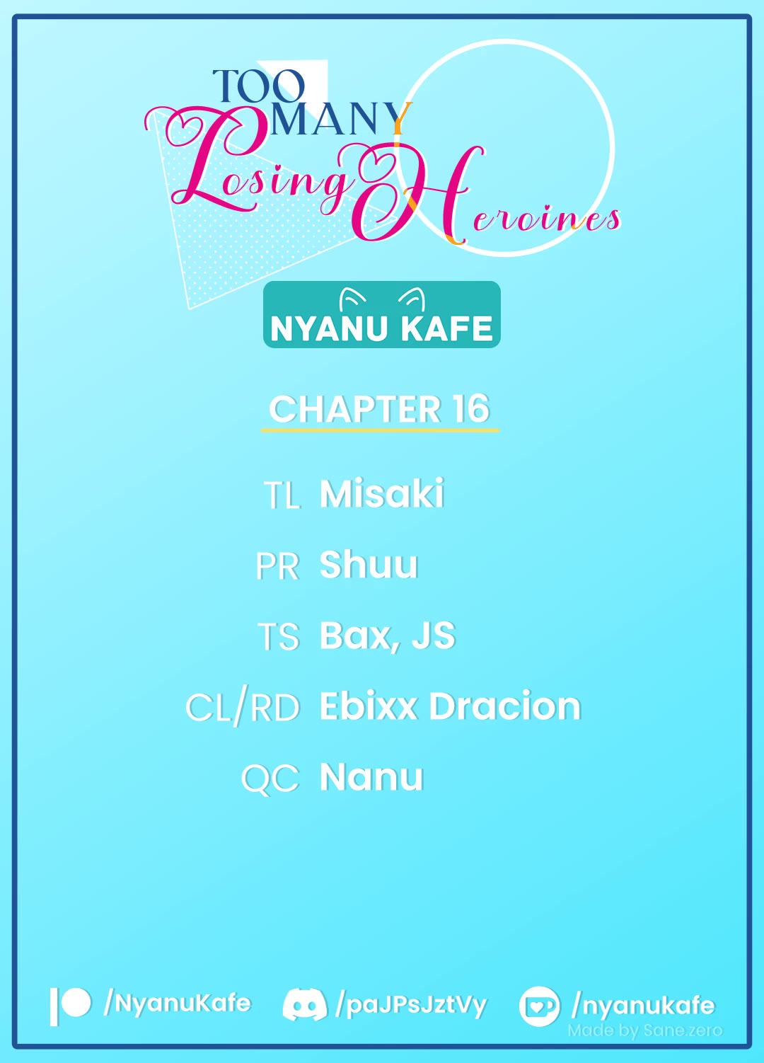 Too Many Losing Heroines! Chapter 16 page 1 - Chapter 16: 16th Loss: It's obvious