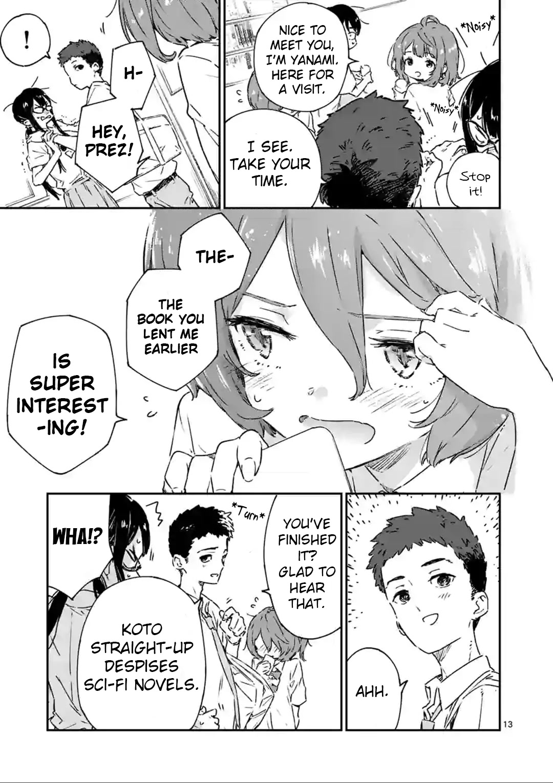 Too Many Losing Heroines! Chapter 4 page 13 - Chapter 4: "Is it a landmine? No, it's a losing heroine."