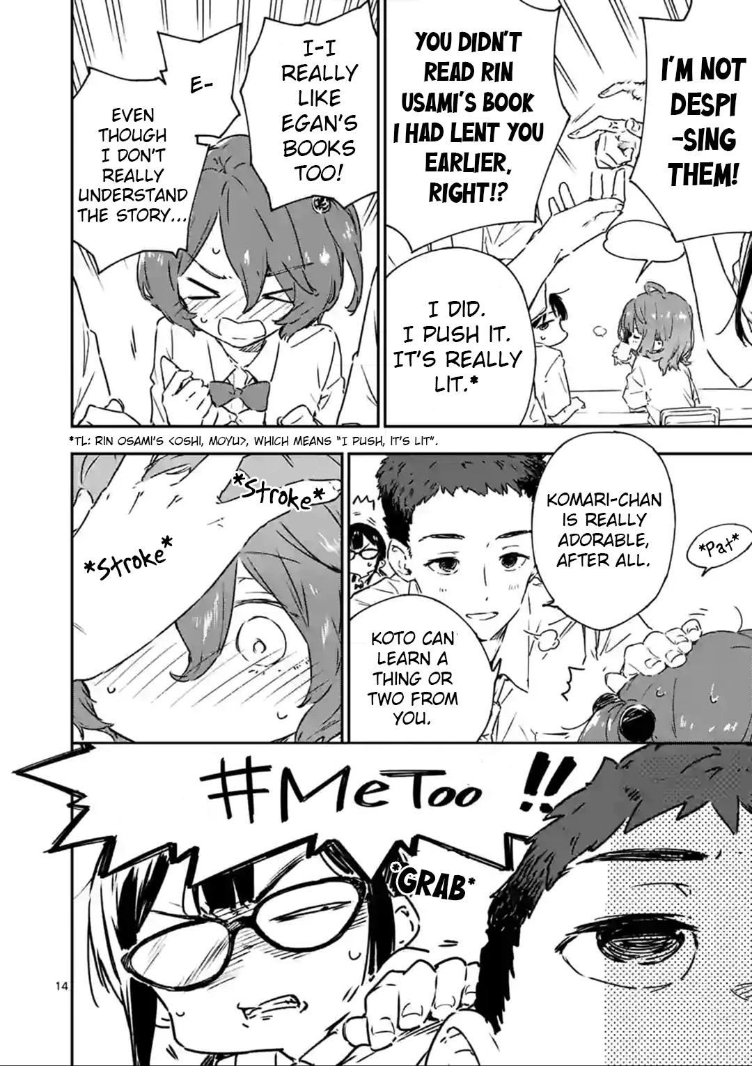 Too Many Losing Heroines! Chapter 4 page 14 - Chapter 4: "Is it a landmine? No, it's a losing heroine."