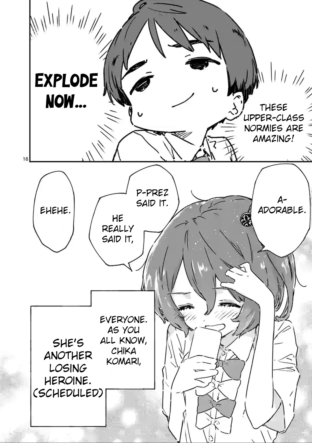Too Many Losing Heroines! Chapter 4 page 16 - Chapter 4: "Is it a landmine? No, it's a losing heroine."