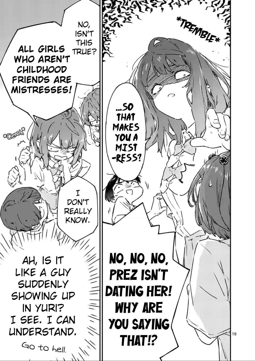 Too Many Losing Heroines! Chapter 4 page 19 - Chapter 4: "Is it a landmine? No, it's a losing heroine."