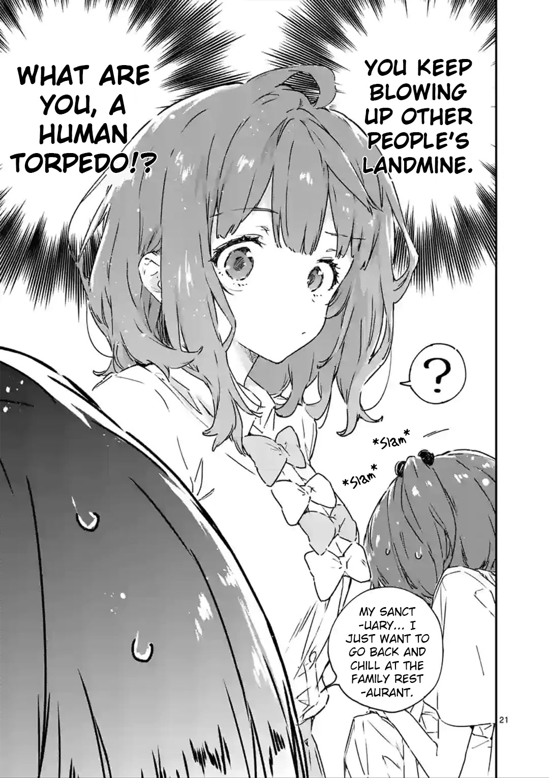 Too Many Losing Heroines! Chapter 4 page 21 - Chapter 4: "Is it a landmine? No, it's a losing heroine."