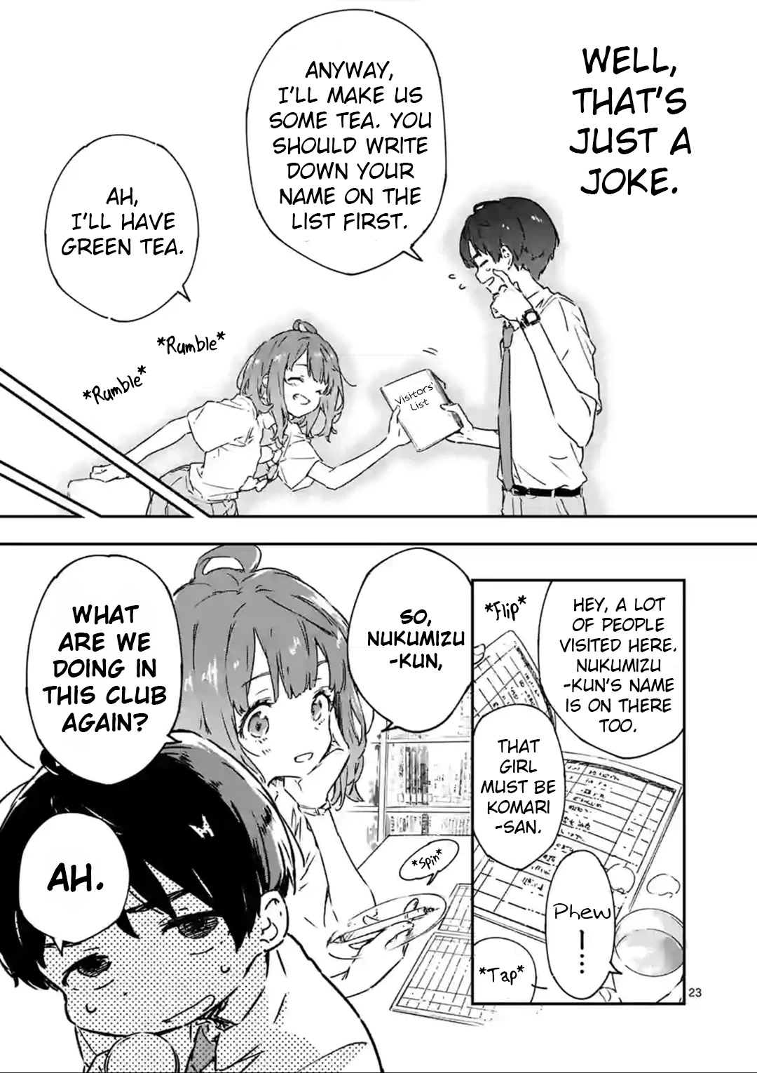 Too Many Losing Heroines! Chapter 4 page 23 - Chapter 4: "Is it a landmine? No, it's a losing heroine."