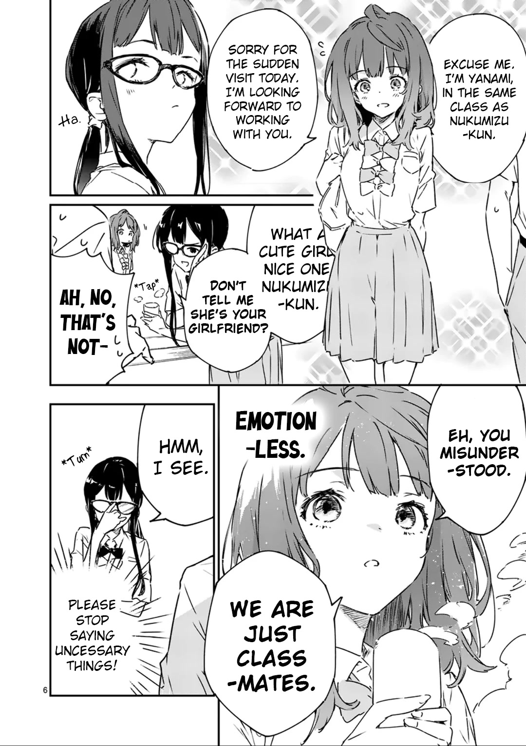 Too Many Losing Heroines! Chapter 4 page 6 - Chapter 4: "Is it a landmine? No, it's a losing heroine."