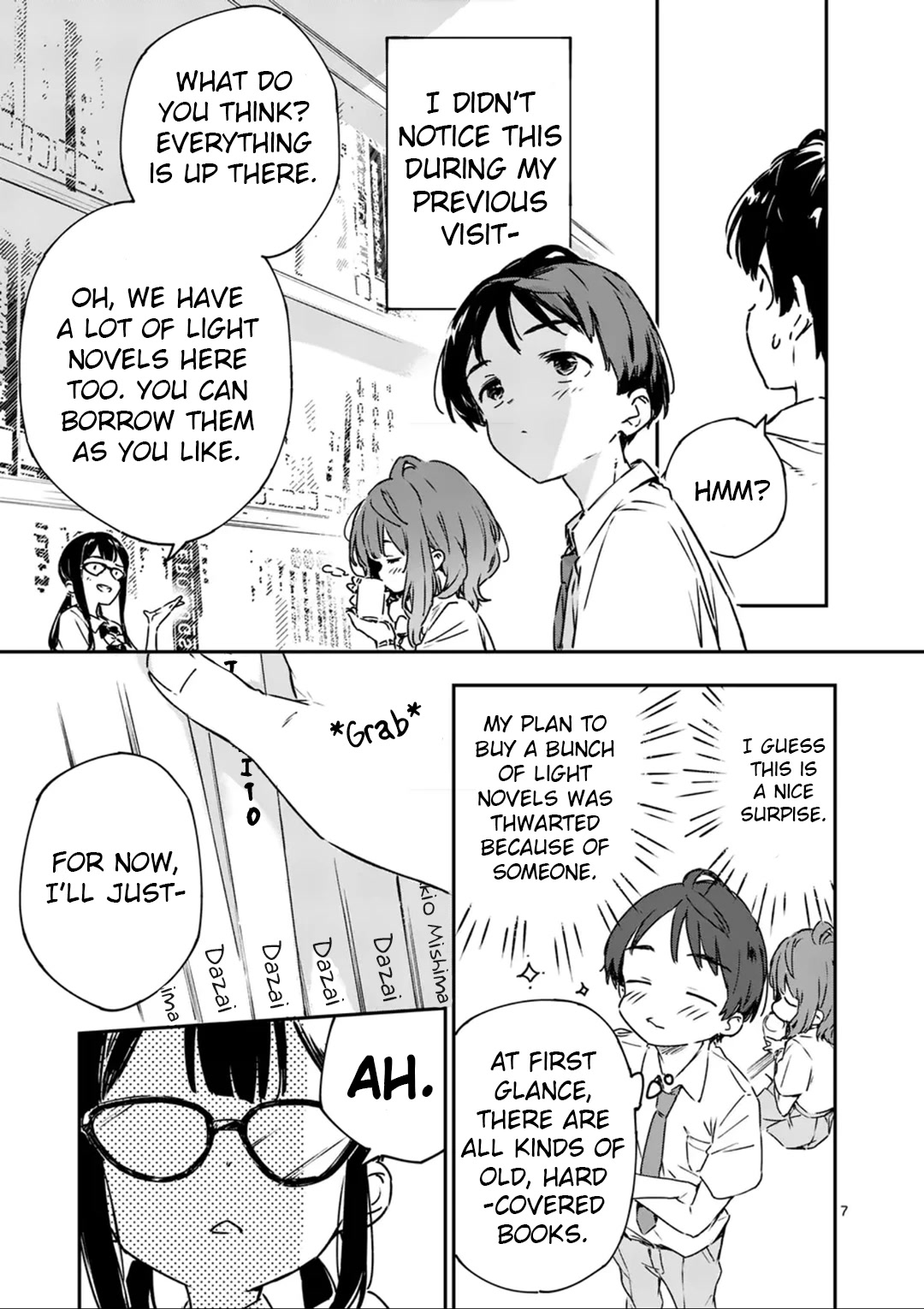 Too Many Losing Heroines! Chapter 4 page 7 - Chapter 4: "Is it a landmine? No, it's a losing heroine."