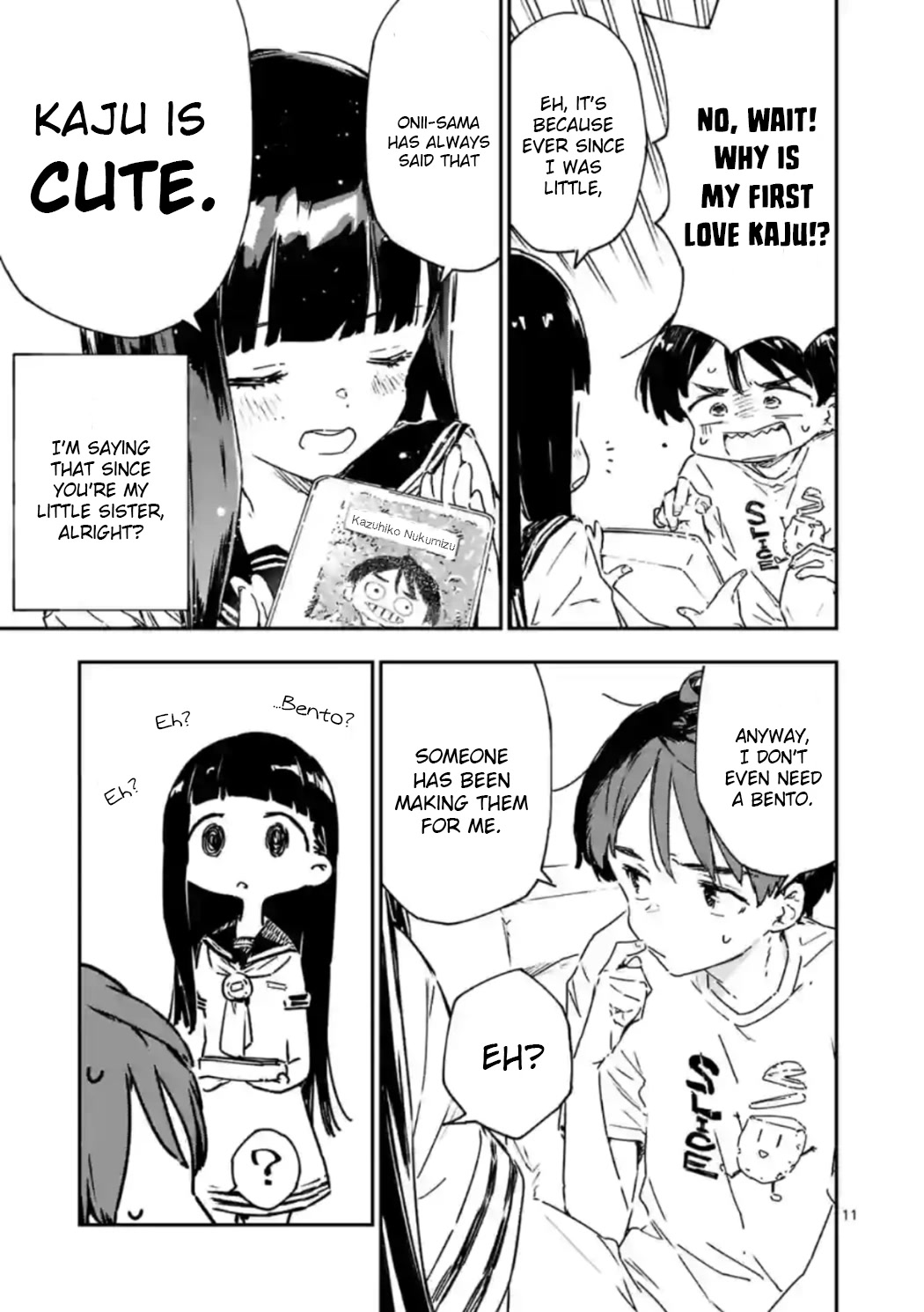 Too Many Losing Heroines! Chapter 6 page 11 - Chapter 6: "Kaju Wants to Know About Conquering Onii-Sama!"