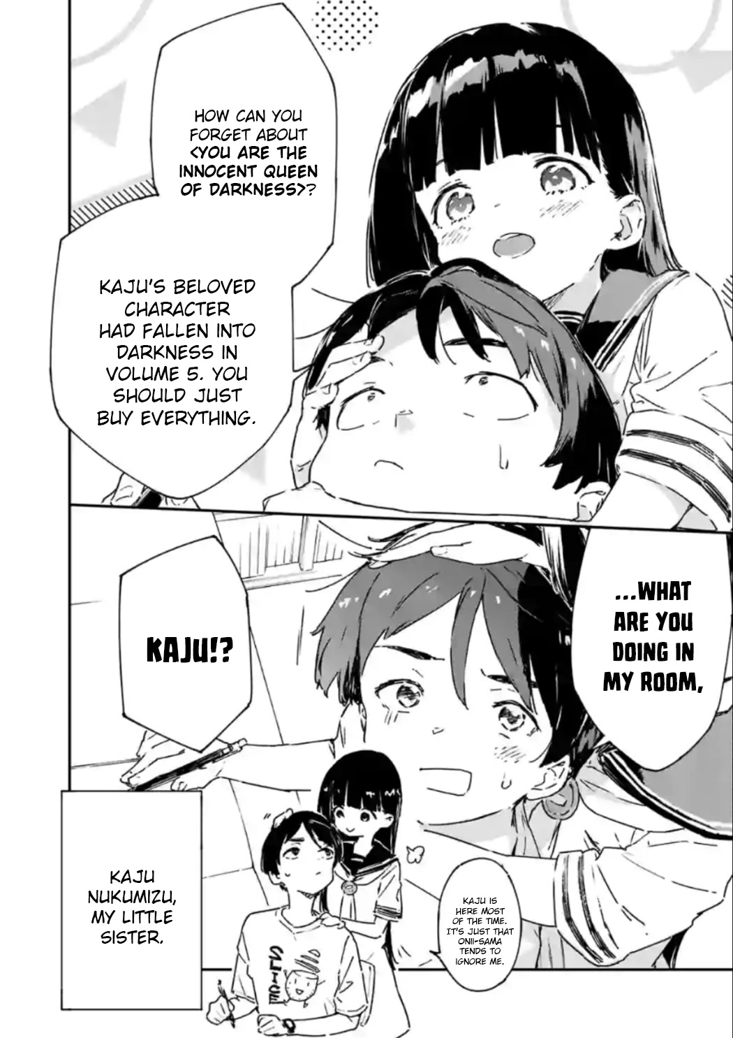 Too Many Losing Heroines! Chapter 6 page 2 - Chapter 6: "Kaju Wants to Know About Conquering Onii-Sama!"