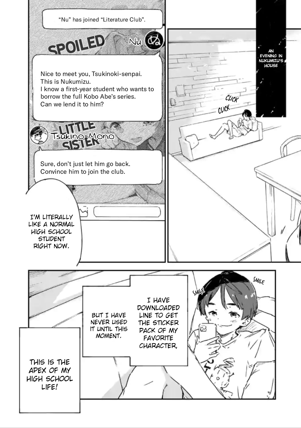 Too Many Losing Heroines! Chapter 6 page 4 - Chapter 6: "Kaju Wants to Know About Conquering Onii-Sama!"