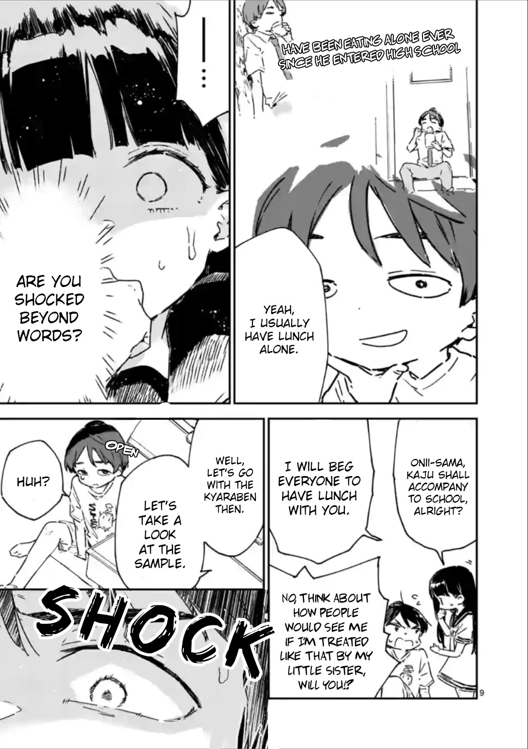 Too Many Losing Heroines! Chapter 6 page 9 - Chapter 6: "Kaju Wants to Know About Conquering Onii-Sama!"