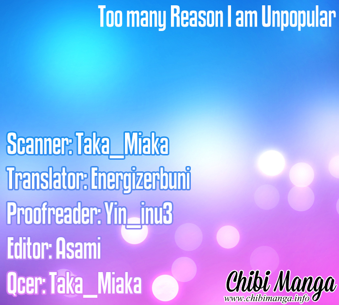 Too Many Reasons I Am Unpopular Chapter 0 page 3 - Chapter ibi-manga : [Oneshot]