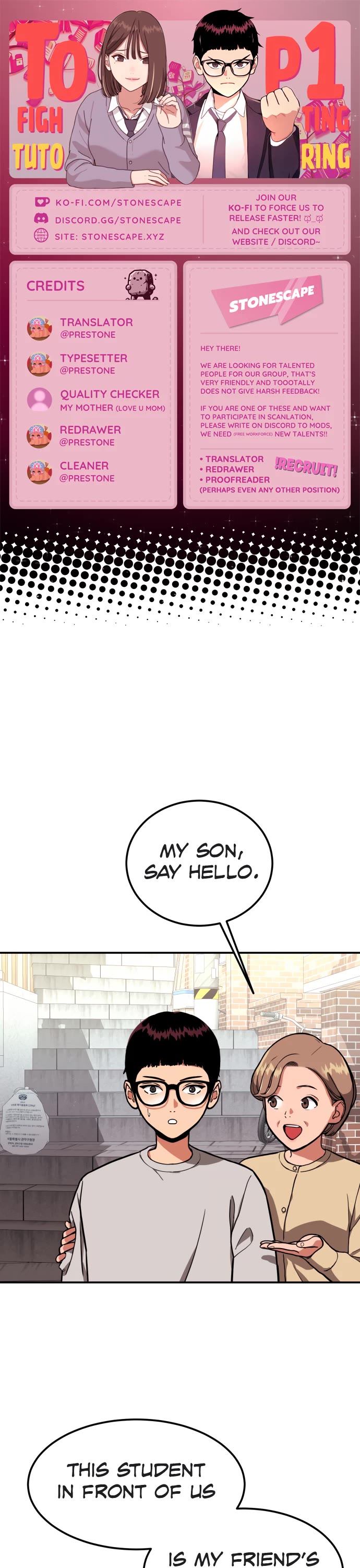 Top 1 Fighting Tutoring Chapter 1 page 1 - Chapter 1: Fateful Encounter
