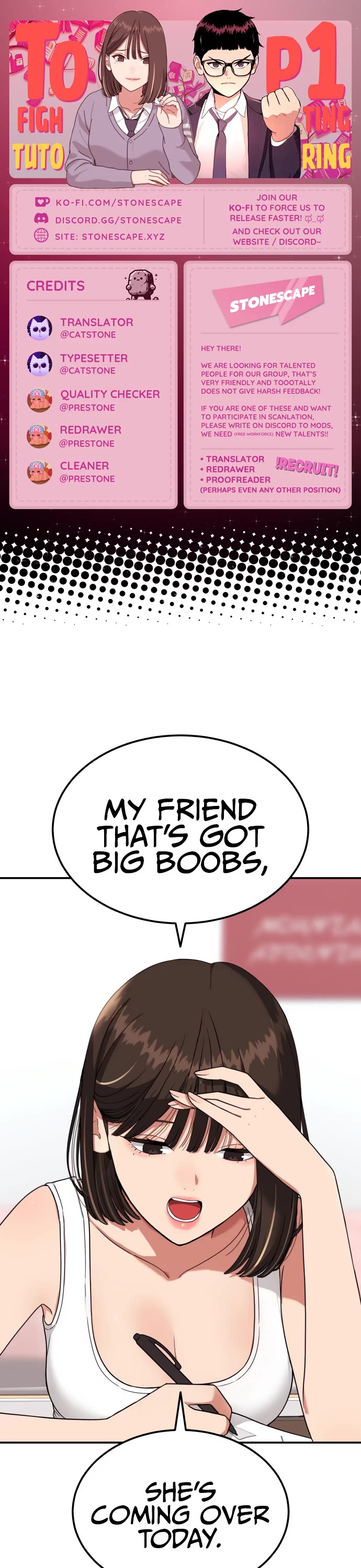 Top 1 Fighting Tutoring Chapter 13 page 1 - Chapter 13