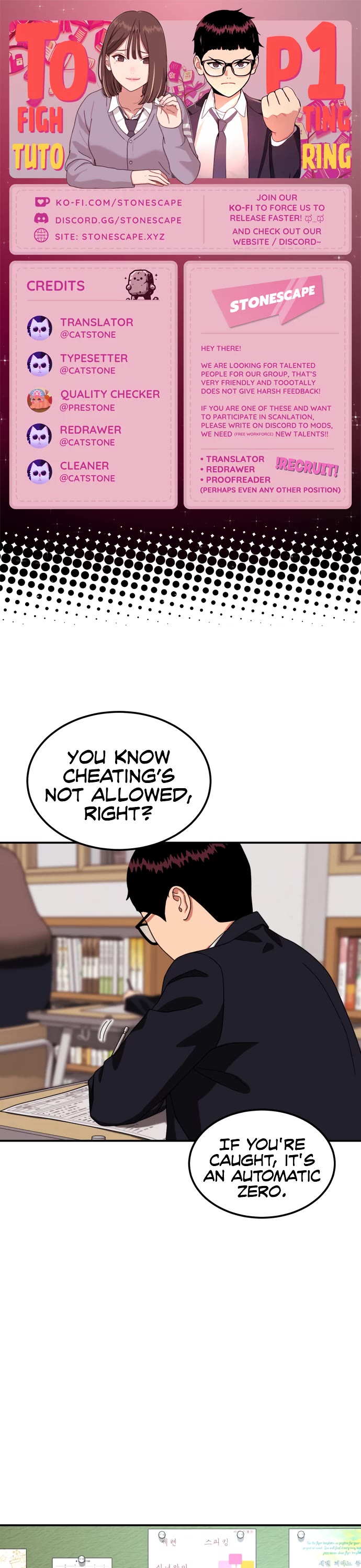 Top 1 Fighting Tutoring Chapter 3 page 1 - Chapter 3: Preparation