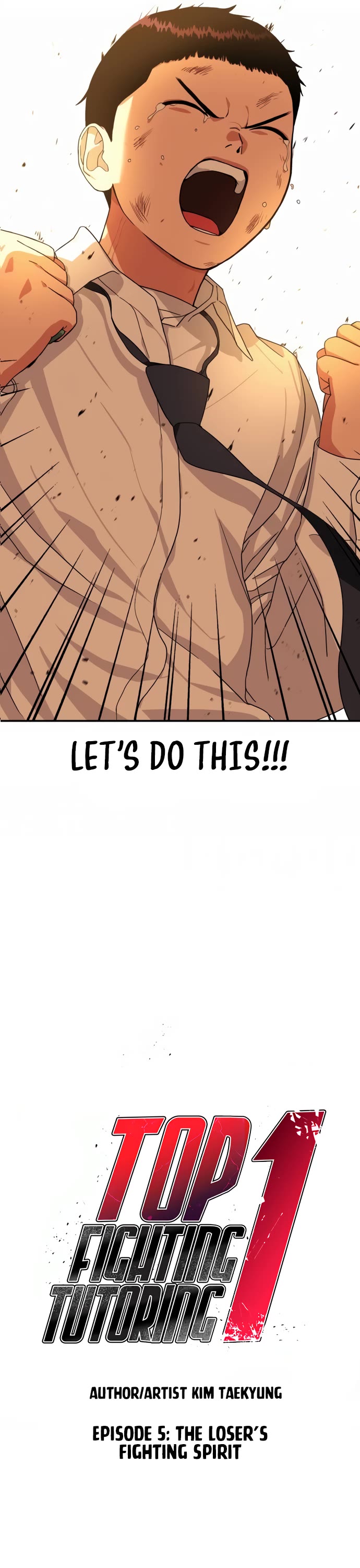 Top 1 Fighting Tutoring Chapter 5 page 5 - Chapter 5: The Loser's Fighting Spirit
