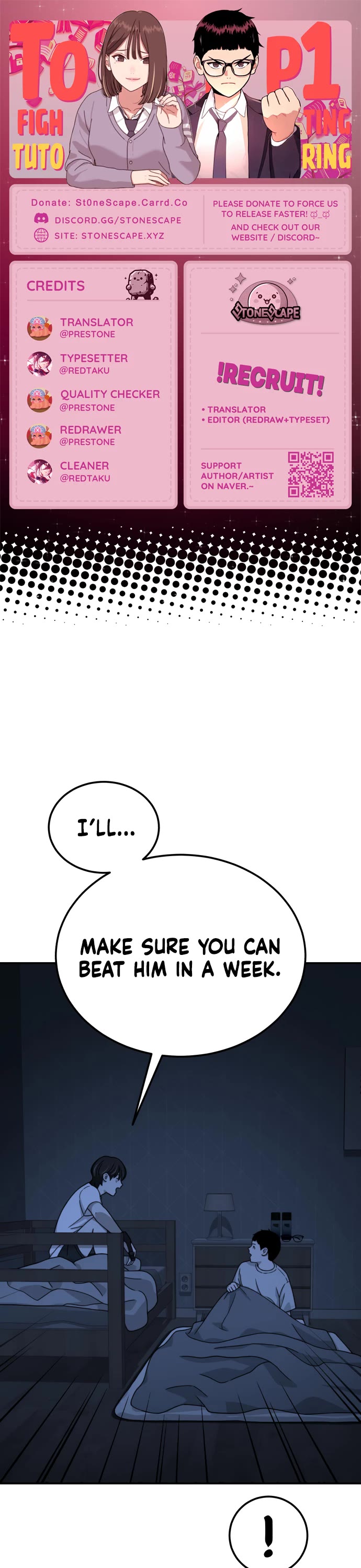 Top 1 Fighting Tutoring Chapter 74 page 1 - Chapter 74