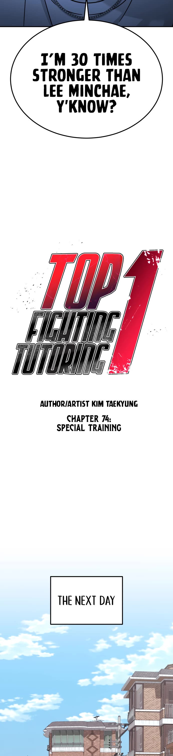 Top 1 Fighting Tutoring Chapter 74 page 4 - Chapter 74