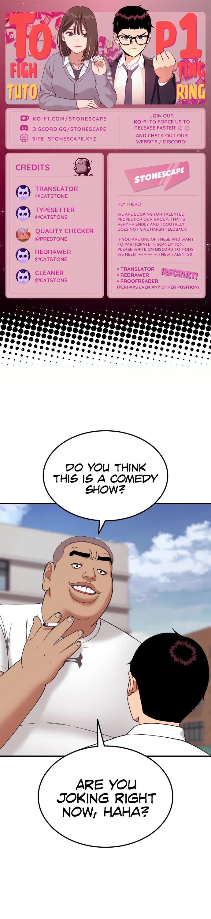 Top 1 Fighting Tutoring Chapter 8 page 1 - Chapter 8: Can I Win With This?