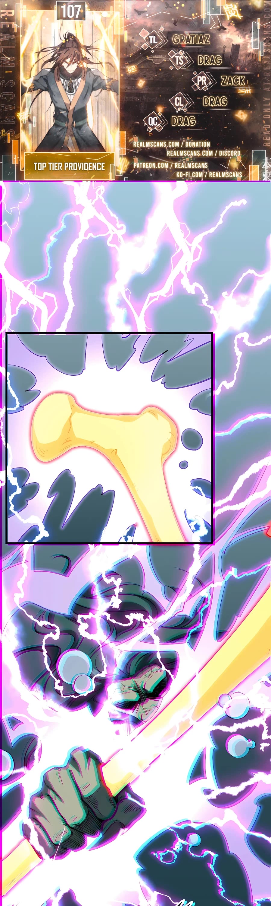 Top Tier Providence: Secretly Cultivate for a Thousand Years Chapter 107 page 1 - Chapter 107