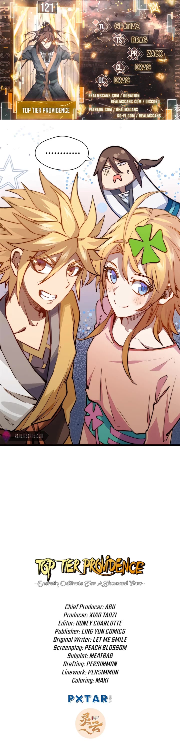 Top Tier Providence: Secretly Cultivate for a Thousand Years Chapter 121 page 1 - Chapter 121