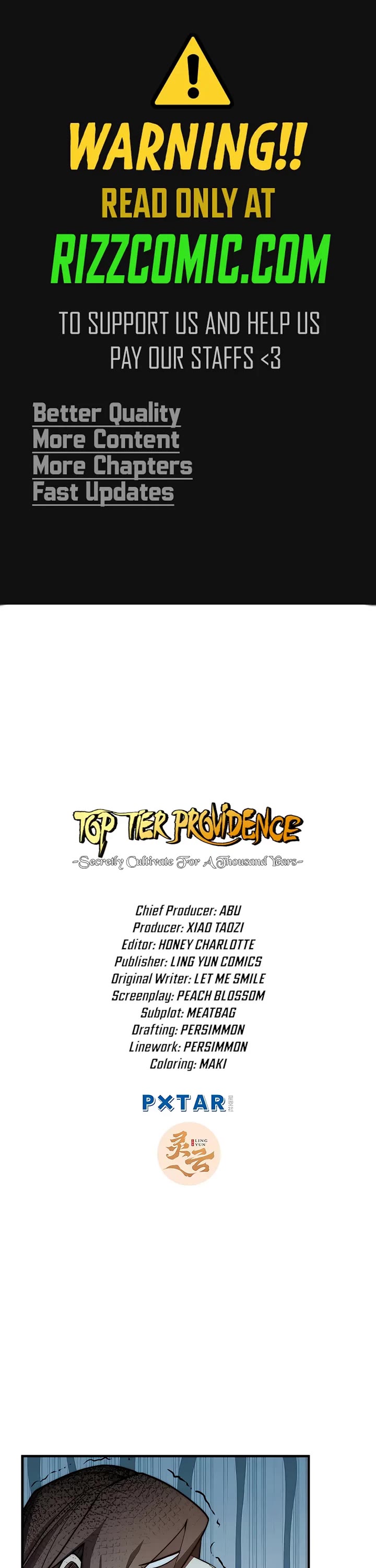 Top Tier Providence: Secretly Cultivate for a Thousand Years Chapter 134 page 1 - Chapter 134
