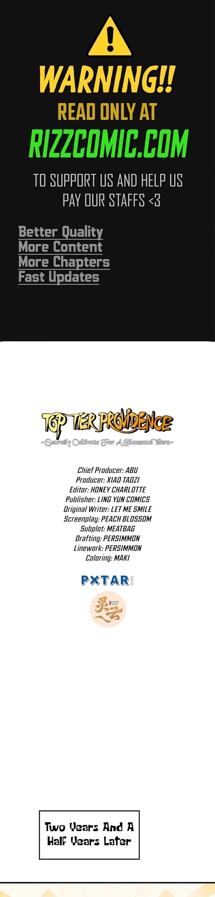 Top Tier Providence: Secretly Cultivate for a Thousand Years Chapter 136 page 1 - Chapter 136
