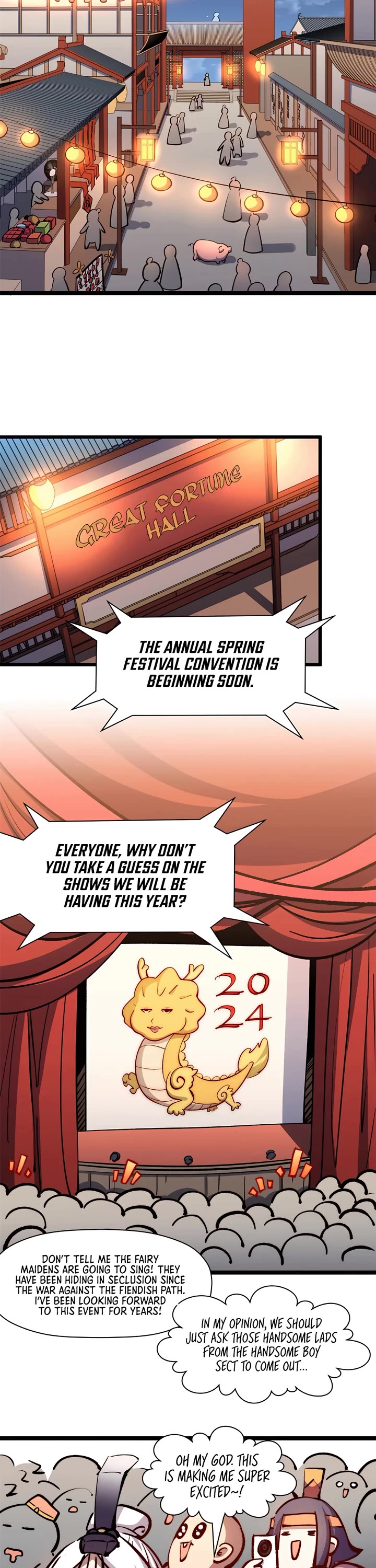 Top Tier Providence: Secretly Cultivate for a Thousand Years Chapter 148.5 page 2 - Chapter 148.5 (CNY Special)