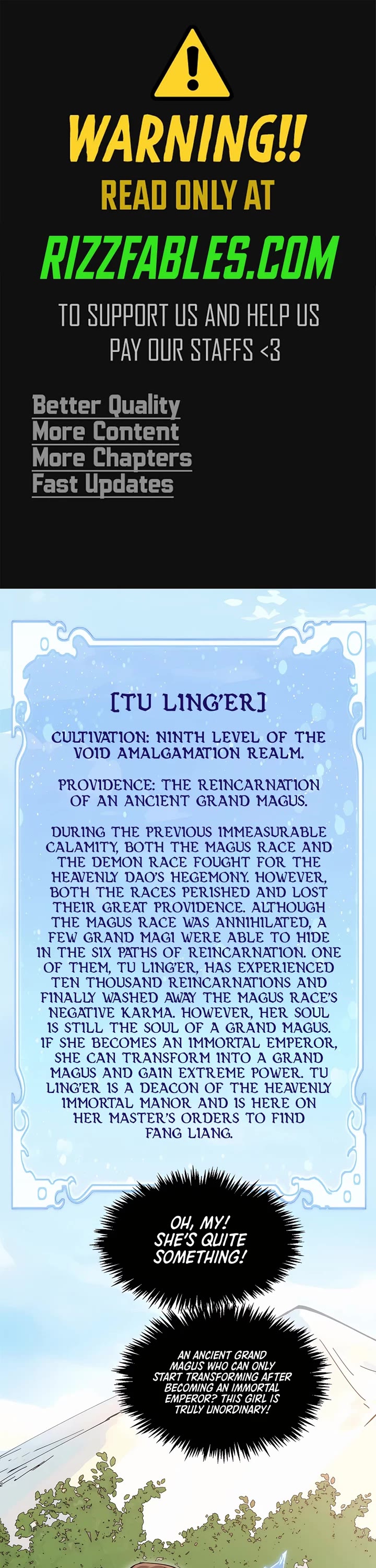 Top Tier Providence: Secretly Cultivate for a Thousand Years Chapter 171 page 1 - Chapter 171