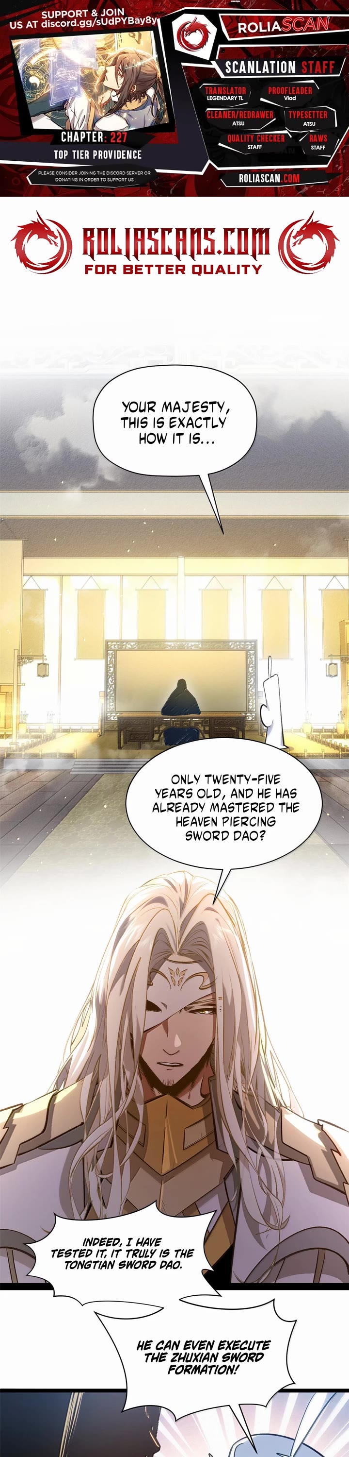 Top Tier Providence: Secretly Cultivate for a Thousand Years Chapter 227 page 1 - Chapter 227