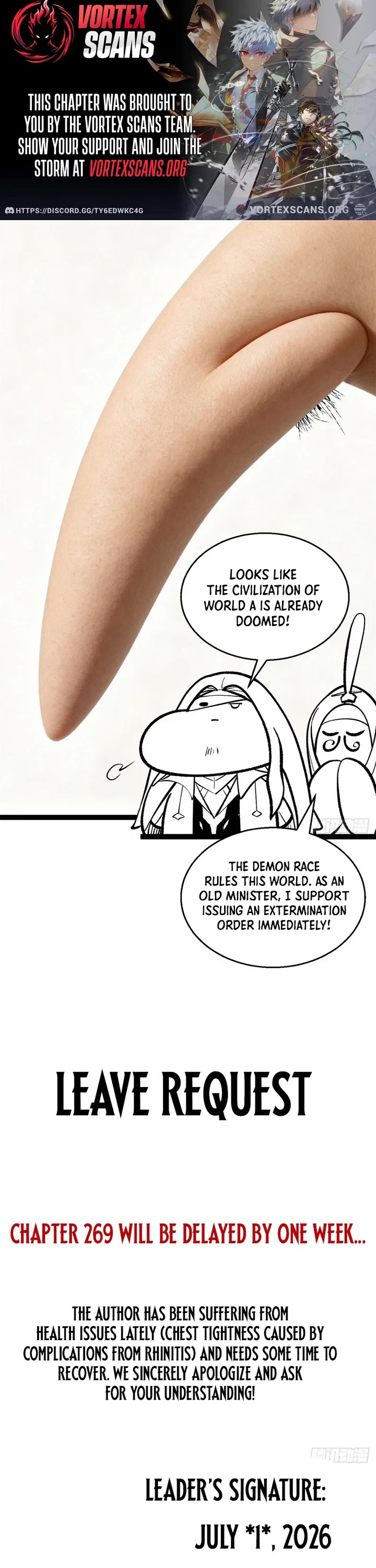 Top Tier Providence: Secretly Cultivate for a Thousand Years Chapter 268.5 page 1 - Chapter 268.5
