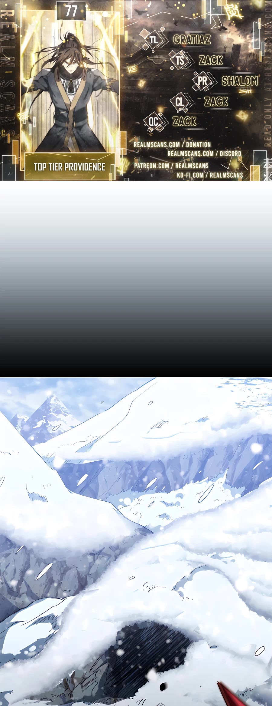 Top Tier Providence: Secretly Cultivate for a Thousand Years Chapter 77 page 1 - Chapter 77