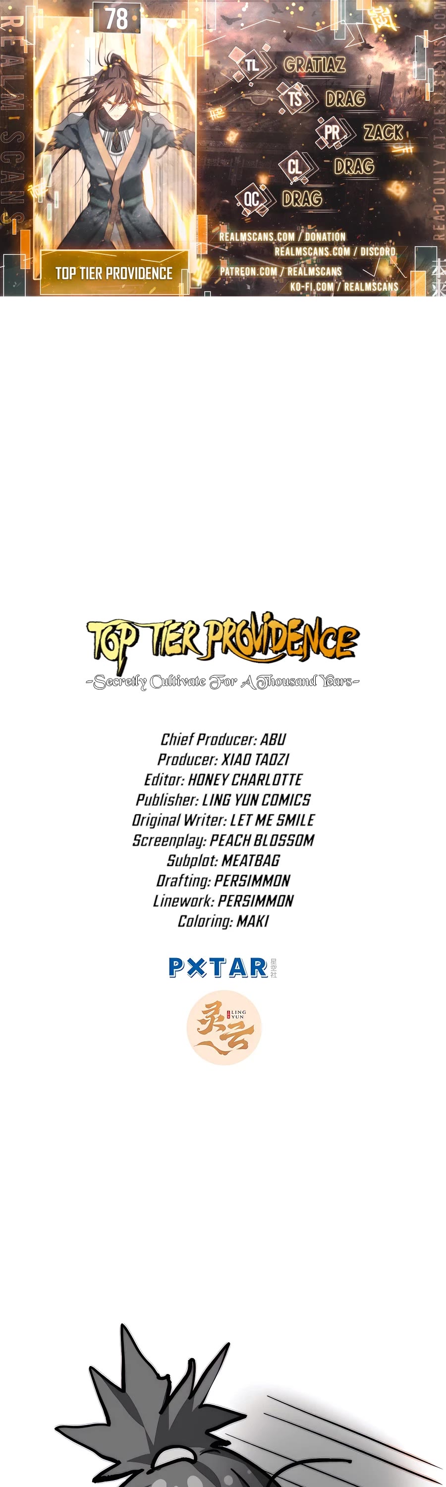 Top Tier Providence: Secretly Cultivate for a Thousand Years Chapter 78 page 1 - Chapter 78