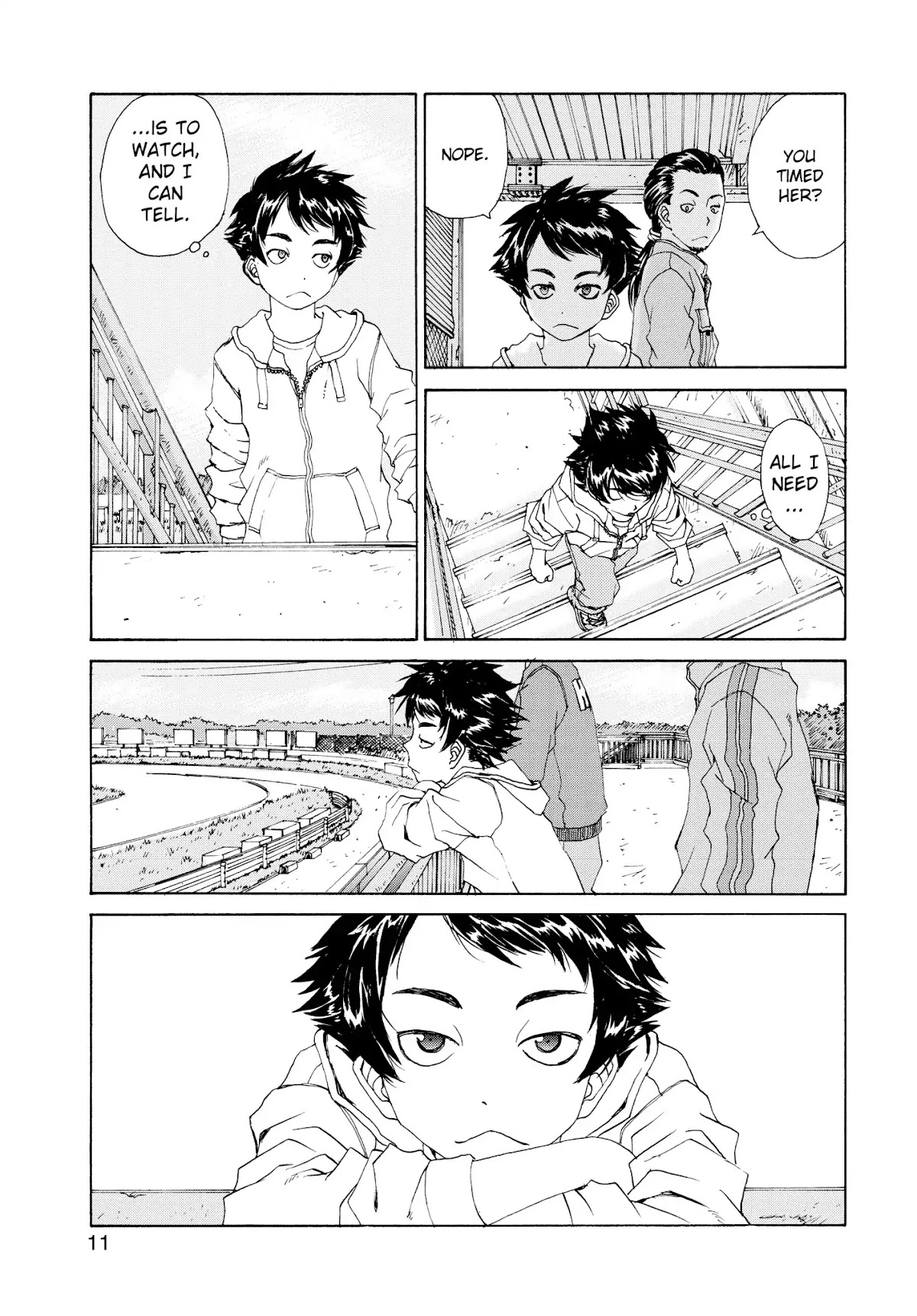 Toppu GP Chapter 1 page 11 - Chapter 1: Lap 1: Toppu Uno