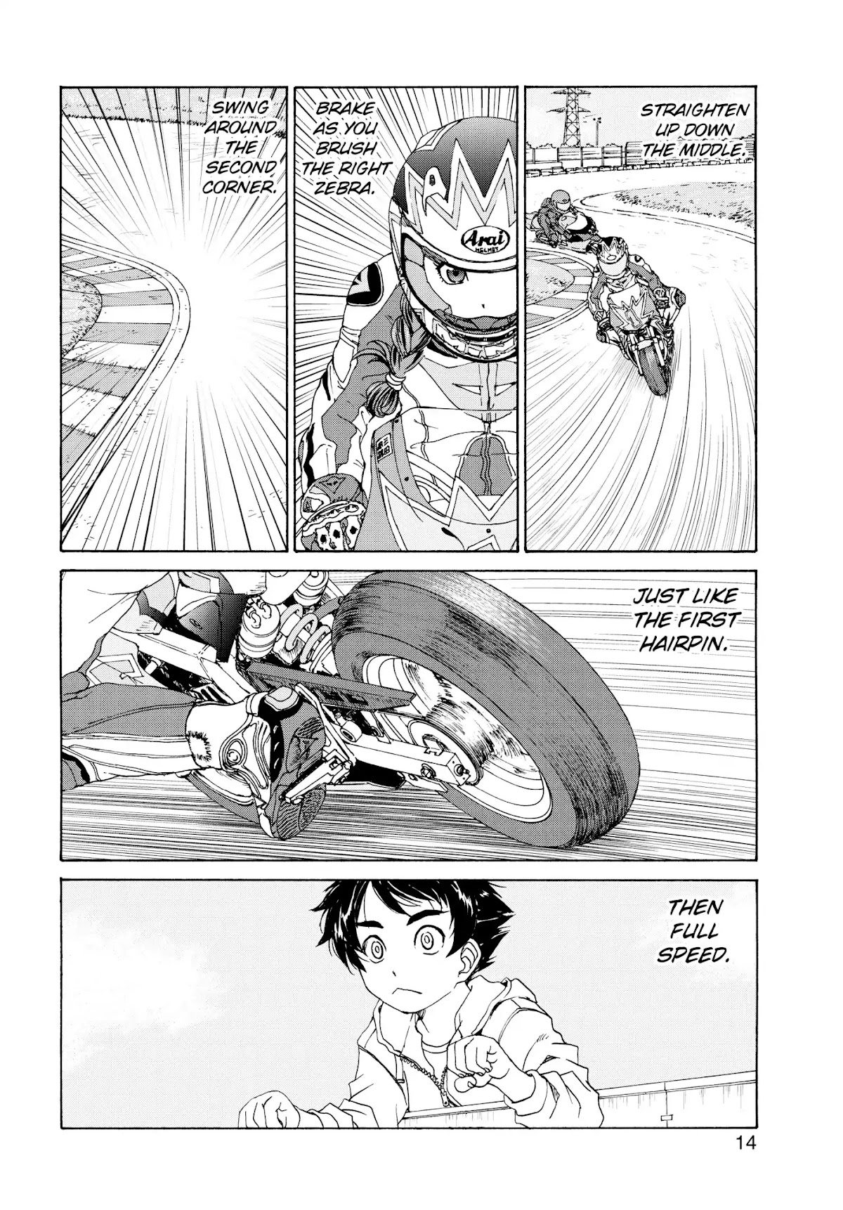 Toppu GP Chapter 1 page 14 - Chapter 1: Lap 1: Toppu Uno