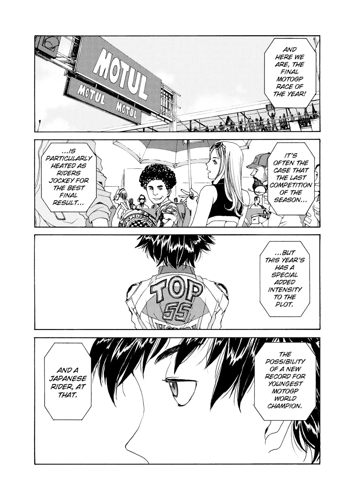 Toppu GP Chapter 1 page 2 - Chapter 1: Lap 1: Toppu Uno