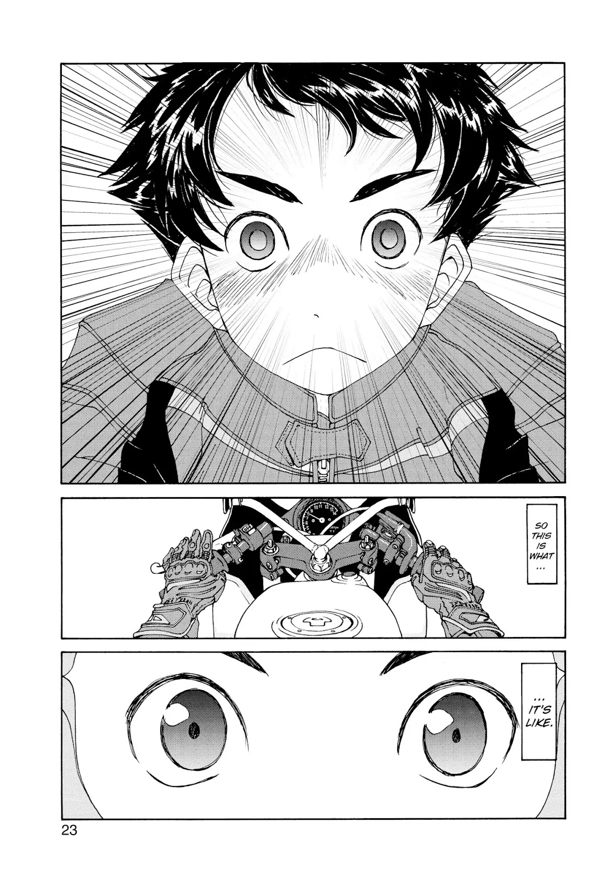 Toppu GP Chapter 1 page 23 - Chapter 1: Lap 1: Toppu Uno
