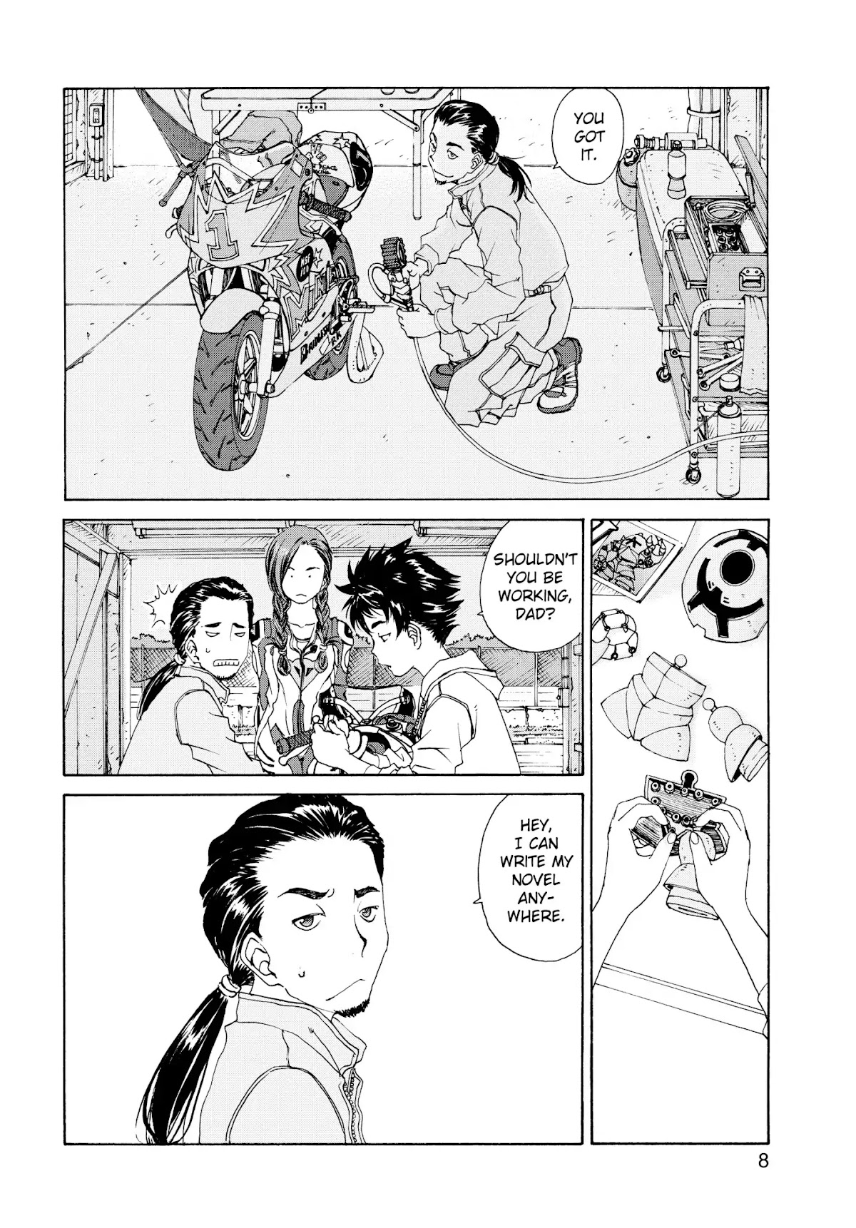 Toppu GP Chapter 1 page 8 - Chapter 1: Lap 1: Toppu Uno