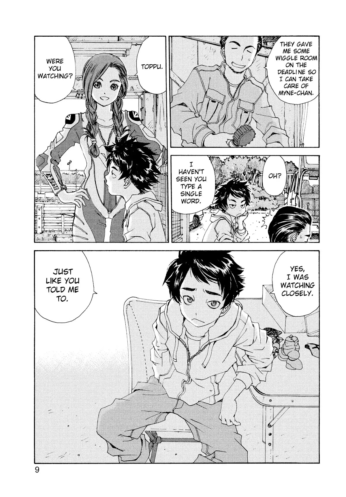 Toppu GP Chapter 1 page 9 - Chapter 1: Lap 1: Toppu Uno