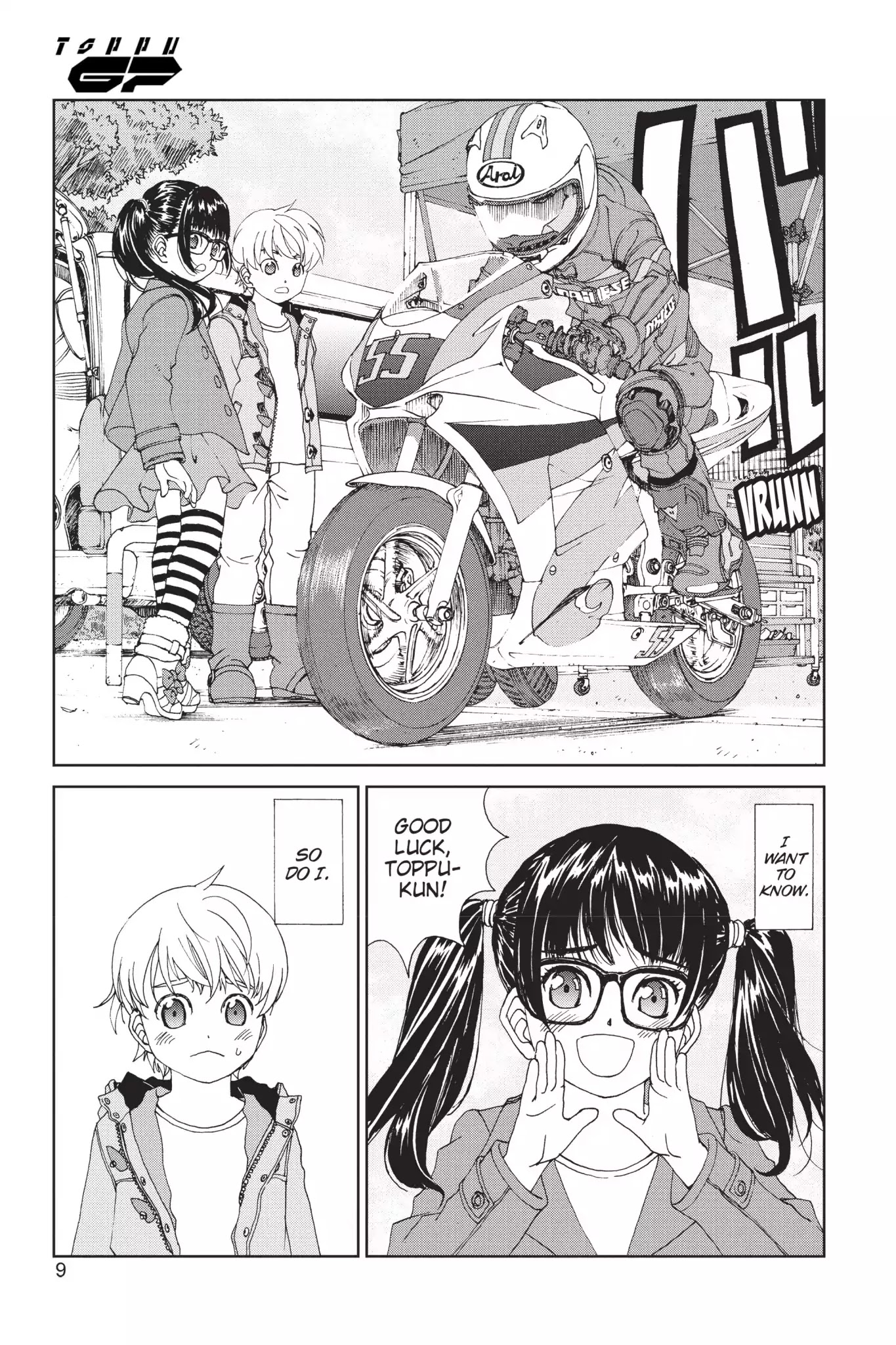 Toppu GP Chapter 10 page 10 - Chapter 10: Lap 10: Counterattack