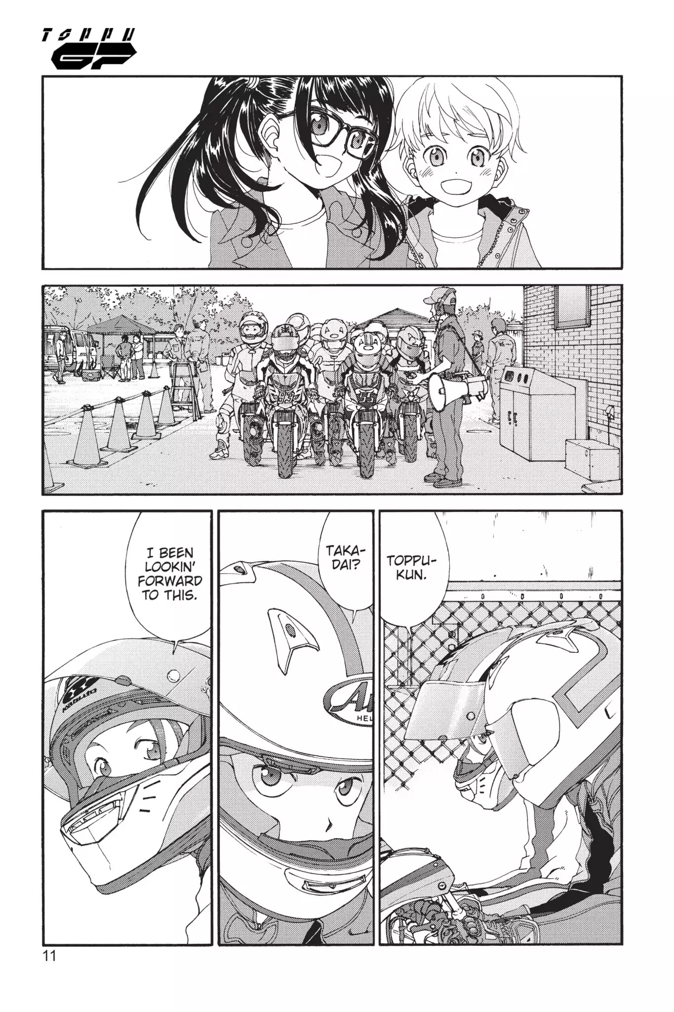 Toppu GP Chapter 10 page 12 - Chapter 10: Lap 10: Counterattack