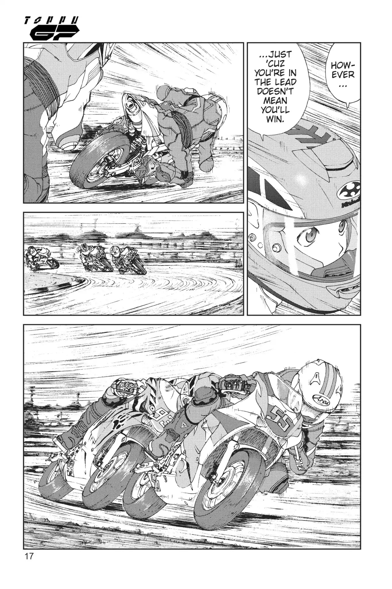 Toppu GP Chapter 10 page 17 - Chapter 10: Lap 10: Counterattack