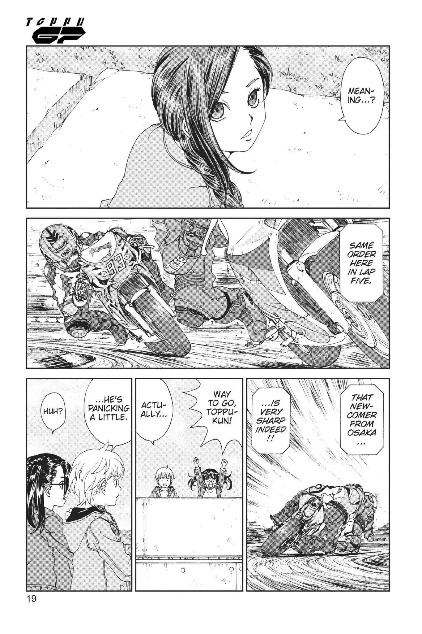Toppu GP Chapter 10 page 19 - Chapter 10: Lap 10: Counterattack