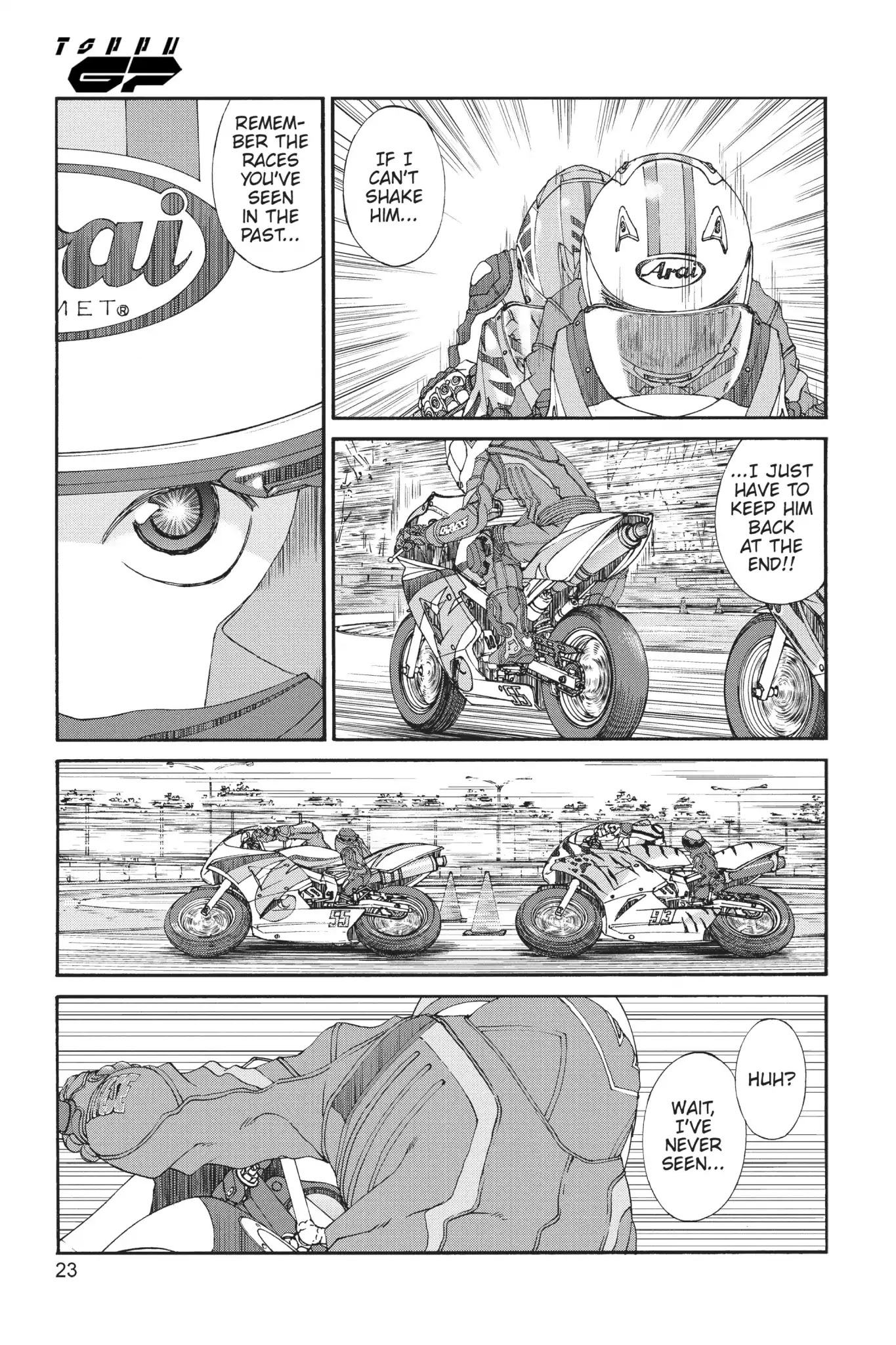 Toppu GP Chapter 10 page 23 - Chapter 10: Lap 10: Counterattack
