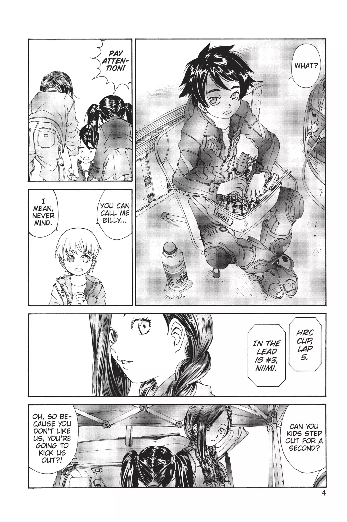 Toppu GP Chapter 10 page 5 - Chapter 10: Lap 10: Counterattack
