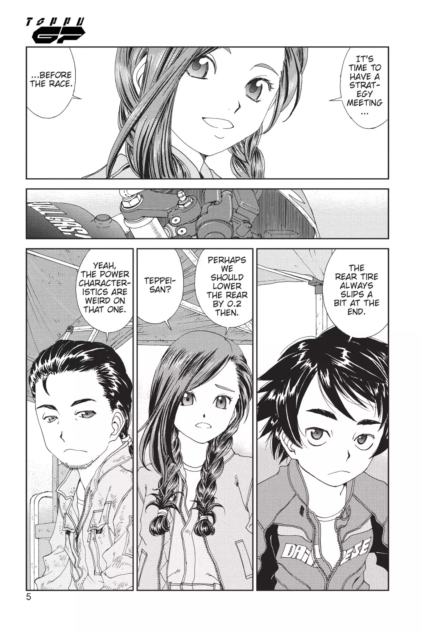 Toppu GP Chapter 10 page 6 - Chapter 10: Lap 10: Counterattack
