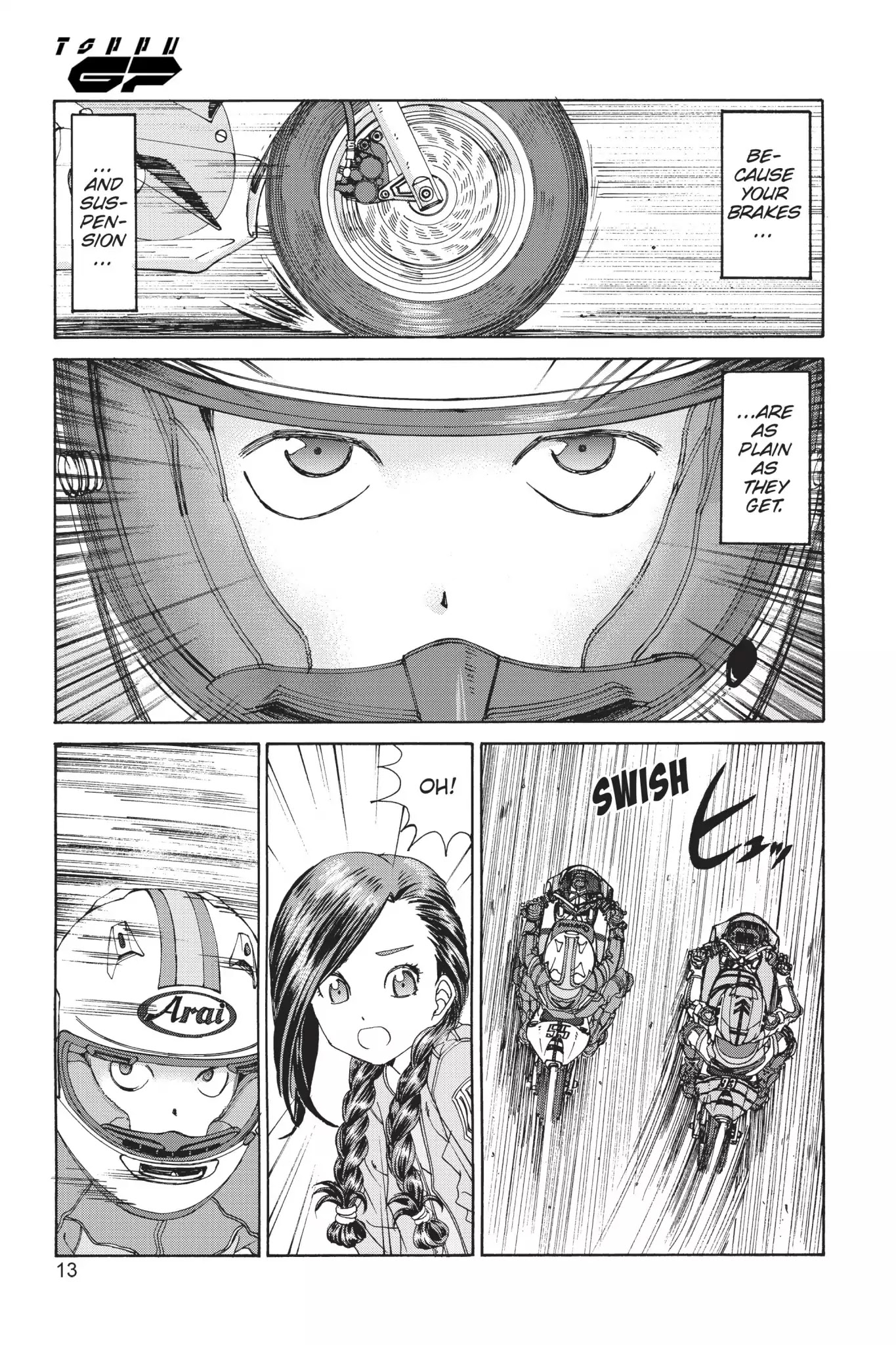 Toppu GP Chapter 11 page 14 - Chapter 11: Lap 11: Reading The Line